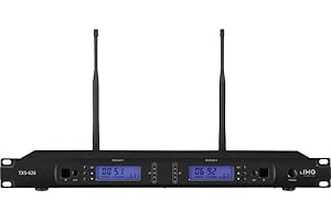 MONACOR Img 253520 Odniornik Wielokanałowy, Czarny, 2 Kanały