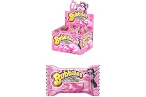 iChuches- Chicles rellenos Bubbaloo pack 60 unidades. Sabores Fresa, Sandía, Tutti (60 u, Tutti)