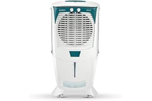 Crompton Ozone Desert Air Cooler- 75L; with Everlast Pump, Auto Fill, 4-Way Air Deflection and High Density Honeycomb Pads; W