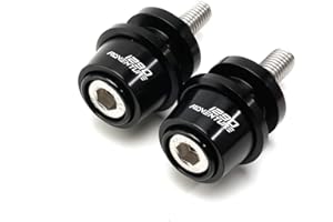 BINGYUAN 1 0mm Accesorios de la Motocicleta CNC Tornillos de Soporte Deslizante Sworkarm Spool for 390 790 890 Aventura 1290 Super Adventure 2019-2023 (Color : 1290 Black)