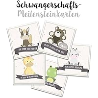 Schwangerschafts-Meilensteinkarten Dreamchen Meilensteine