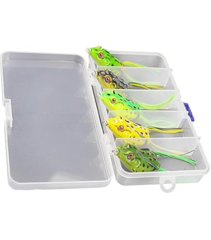 Frosch im 3er Set,ideal zum fischen auf Hecht in Seerosenfeldern