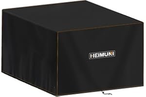 HEIMUNI Housse de Barbecue, Bache Barbecue pour Ninja Woodfire OO101UK, Housse Barbecue Exterieur Impermeable 420D Oxford Housse BBQ Bache de Protection Barbecue Exterieur Anti-UV (55x50x38cm)