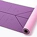 Produktbild Nanle Yogamatte Workout Übung Home Gymnastik Pilates Rutschfeste Meditation TPE Yoga Matten, Ausrichtung Posen Faltbare Eco Friendly Extra Breite Doppelschicht Anfänger Balance Matten
