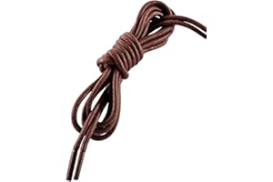 knardo 2 Pairs 4 laces Round, 2.5mm thin waxed Dress shoe laces suitable for formal Shoes,Brogues, Derby, or Blucher styles. Excellent replacements for Oxford Ankle Boots or Desert Boots.
