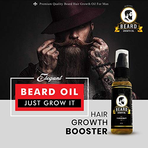 Buy Elegant Enterprise Beard Growth Oil For Men 45ml Online At