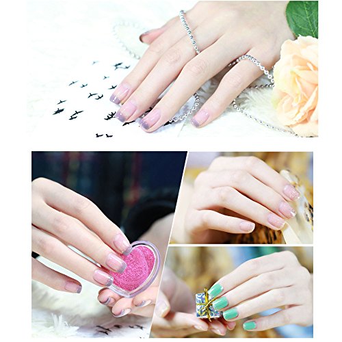 Anself 5Stk. Nagel Art Design Pen Malerei Punktierung Pinsel Set Kit Werkzeug - 6