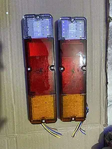 AUTO MT MARUTI GYPSY LED LIGHT REAR BRAKE TAIL LIGHT SET OF 2PC