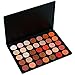 Glitter Eyeshadow Kit, Lover Bar 35 Warm Colour Shimmer Makeup Palette Nature Nude Earth Tone Glow Waterproof Smokey Eye Shadows with Blusher 6pcs Make Up Brushes Set Professional Beauty Cosmertics (35OS)