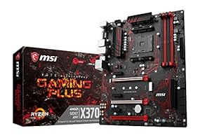 MSI X370 GAMING PLUS, Sockel AM4, DDR4, HDMI,DVI 1x M.2 Steel Armor &amp; 10x USB 3.1(2x Gen2 &amp; 8x Gen1), 1x USB-C ATX Mainboard