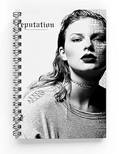 CRAFT MANIACS Taylor Swift HI Quality 160 Pages Ruled Diary | UBER Cool Merch for Taylor Swift Lovers (Reputation)