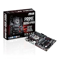 Asus Prime B250-Pro Gaming Mainboard Sockel 1151 (ATX, Intel B250, Kabylake, 4x DDR4-Speicher, USB 3.1, M.2 Schnittstelle)