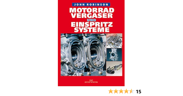 Motorradvergaser Und Einspritzsysteme Amazon De Robinson John Bucher