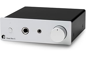 Pro-Ject Head Box E - Micro-sized Headphone Amplifier (Silver)