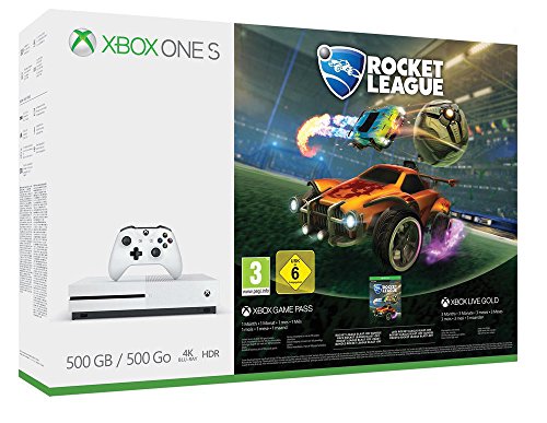 Preisvergleich Produktbild Xbox One S 500GB Konsole - Rocket League Bundle