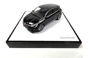 OPO 10 - Voiture 1:43 Compatible avec Renault Clio V Noire 2019 - REN5