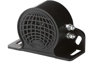 HELLA Avisador de marcha atrás BM10 - 110dB (A) - sonido de alta intensidad - ECE - Color de carcasa: negro - atornillado - Conector: contacto roscado - Cant.: 1 - 3SL 009 148-141