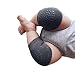 Produktbild samLIKE Baby Unisex Knieschoner, Baby Knieschützer mit Gummipunkte anti-Rutsch, 0 -24 Monate (Dunkelgrau)
