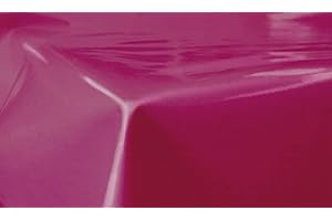 JOLEE TABLECLOTHS Plain Colour Wipe Clean PVC Vinyl Tablecloth and Sizes (Plain Purple/Burgundy, 140cm x 170cm Long Rectangle)