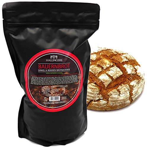 Hallingers Natürliche Brotbackmischung (1.000g) -...