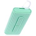 WLLHYF Portable Dental Floss Case Automatic Dental Floss Pick Organizer Case Travel Flosser Dispenser Storage Case Refillable Holder Boxes with 10 Floss Picks for Teeth Cleaning