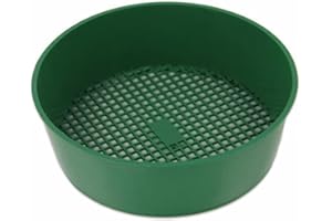 SunaOmni Sives pour la Cuisson 21 * 5CM Tamis de Jardin en Plastique énigme Vert pour Composy Sol Pierre Maille Outil de Jardinage Tamis et passoires