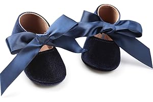 RVROVIC Baby Mädchen Mokassins Säugling Prinzessin Glitzern Premium Leichte weiche Sohle Prewalker Kleinkind Mädchen Schuhe