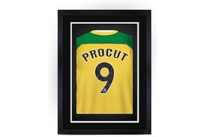 PROCUT GLOBAL LTD Procut Global 80x60CM Football Shirt Frame | 3D Deep Box with Black Mount - 58x40CM Sport Shirt Window for Cricket, Rugby & Marathon Jerseys | DIY Kit with Mount & Styrene Glazing | Matte Black