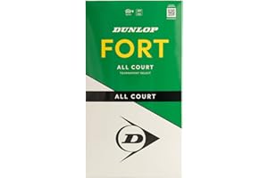 DUNLOP Piłka tenisowa Fort All Court TS – do piasku, twardego podłoża i trawnika (2 x 4 piłki)