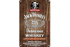 Ducomi Quadri Vintage Targhe Metallo Decorative Cucina e Casa - Targa 20 x 30 cm con Stampe Americane Decorazione Muro Parete - Quadro Metallico Appendere - Poster Arredo Soggiorno (Drinks 11093)