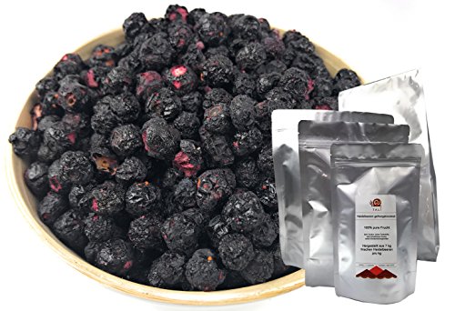 Preisvergleich Produktbild TALI Heidelbeeren (Blaubeeren) gefriergetrocknet - große Kulturheidelbeeren 1000 g
