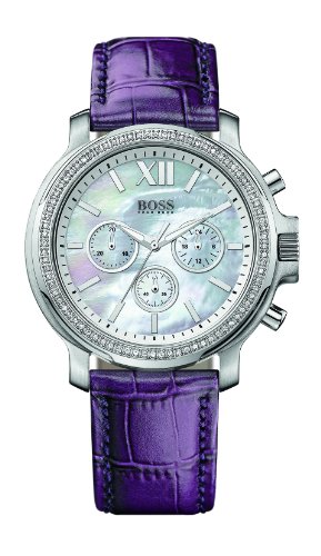 Hugo Boss Ladies Chrono Women's With crystals