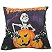 Produktbild JUSTSELL New Arrivial  Halloween  Quadrat Kissenbezug(45cm*45cm) Kürbis Zierkissenbezüge Dekorationskissen Kissenbezug (Kissen ist Nicht im Preis inbegriffen)