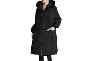 JVHYANFUL Damen Regenjacke Atmungsaktiv Wasserdicht Windbreaker Regenmantel Windjacke Mit Kapuze Dünne Fahrradjacke Outdoorjacke Regenjacken Übergangsjacke Große Größen Windschutz Regenliebe