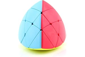 Oostifun MO FANG GE Megamorphix Stickerless Mastermorphix Geschwindigkeitswürfel mofangge Megamorphix Puzzle (3x3)