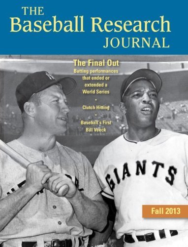 Baseball Research Journal (BRJ), Volume 42 #2 by Society for American Baseball Research (SABR) (2013-11-15) francais