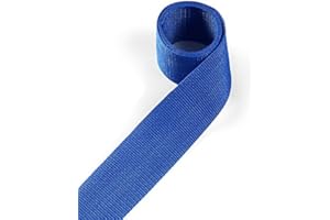 Fettuccia da 1buy3 di polipropilene, alta 25 mm e lunga 4 metri, colore: 16 - Blu elettrico | anche alta 20mm, 30mm, 40mm o 50mm | 4 o 12 metri di lunghezza | 30 colori