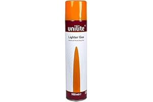 FERRAMENTA PRO GAS BUTANO UNILITE per RICARICA ACCENDINI 300 ML UNIVERSALE