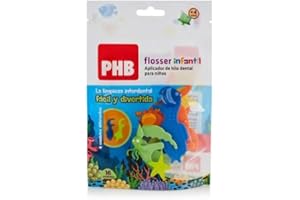 MAKJUNS Phb Flosser Dental Thread Applicator Kids - 16 Unidades