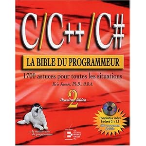 C/C++/C# : La Bible du programmeur (1 livre + 1 CD-Rom) Livre en Ligne - Telecharger Ebook