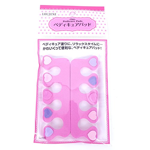 Loujene Toe Separators Pedicure Pad Designed in Japan