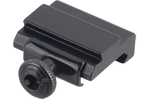 ToopMount Montaje de la Base del Elevador del telescopio táctico de 20 mm a 11 mm Montaje del riel del Caza del Adaptador de Picatinny a Cola de Milano