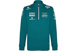 F2 F1 Aston Martin Formel 1 Team - Offizielles Formel 1 Mechanise - Team Replica Mid Layer Pullover - Herren - Sterling Green - 2023