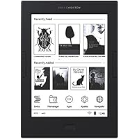 Energy Sistem eReader Max, Lector de libros electrónicos de 6", E Ink, táctil, sistema antirreflectante, Android, Wi-Fi, 8GB, botón lateral de paso de página, Gris