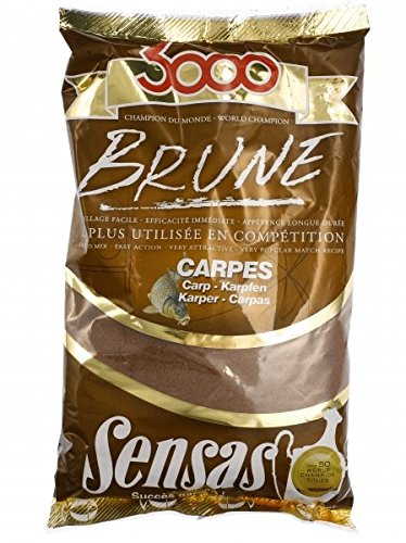 Preisvergleich Produktbild SENSAS 3000 BRUNE (BRAUN) KARPFEN 1KG