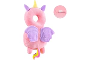 SEPSCO Protezione Testa Bambino, Regolabile Proteggi Testa Neonato Morbido Cuscino Protettivo Neonati Corpo Posteriore Zaino Sicurezza Zainetto Anticaduta per Imparano Gattonare Camminare Primi Passi