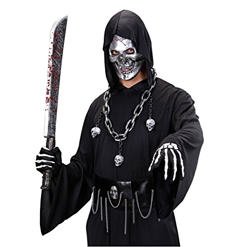 Widmann 9821 K Skull Mask Metall Moments (in One Size) - 2
