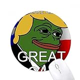 DIYthinker Goma Mousepad Oficina del juego alfombrilla de ratón Regalo América Trump triste...