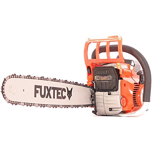FUXTEC Benzin Kettensäge FX-KSE152 Schwert 50 cm Kette 52 cc Motorsäge MS Motorkettensäge PS Säge - 4