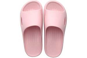 JoWebb Women and Men Anti-Slip Slippers, Eva Toe Flip Flop Womens Shower Slippers Summer Beach Pool Non Slip Bathroom Garden Shoes
